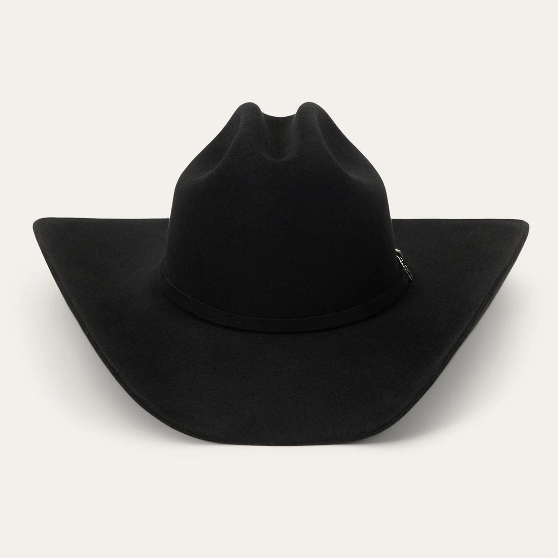6x Stetson: 75 Black Skyline Felt Hat