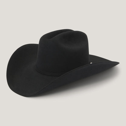 6x Stetson: 75 Black Skyline Felt Hat