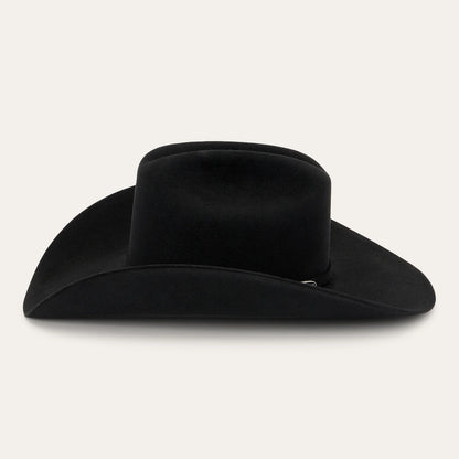 6x Stetson: 75 Black Skyline Felt Hat