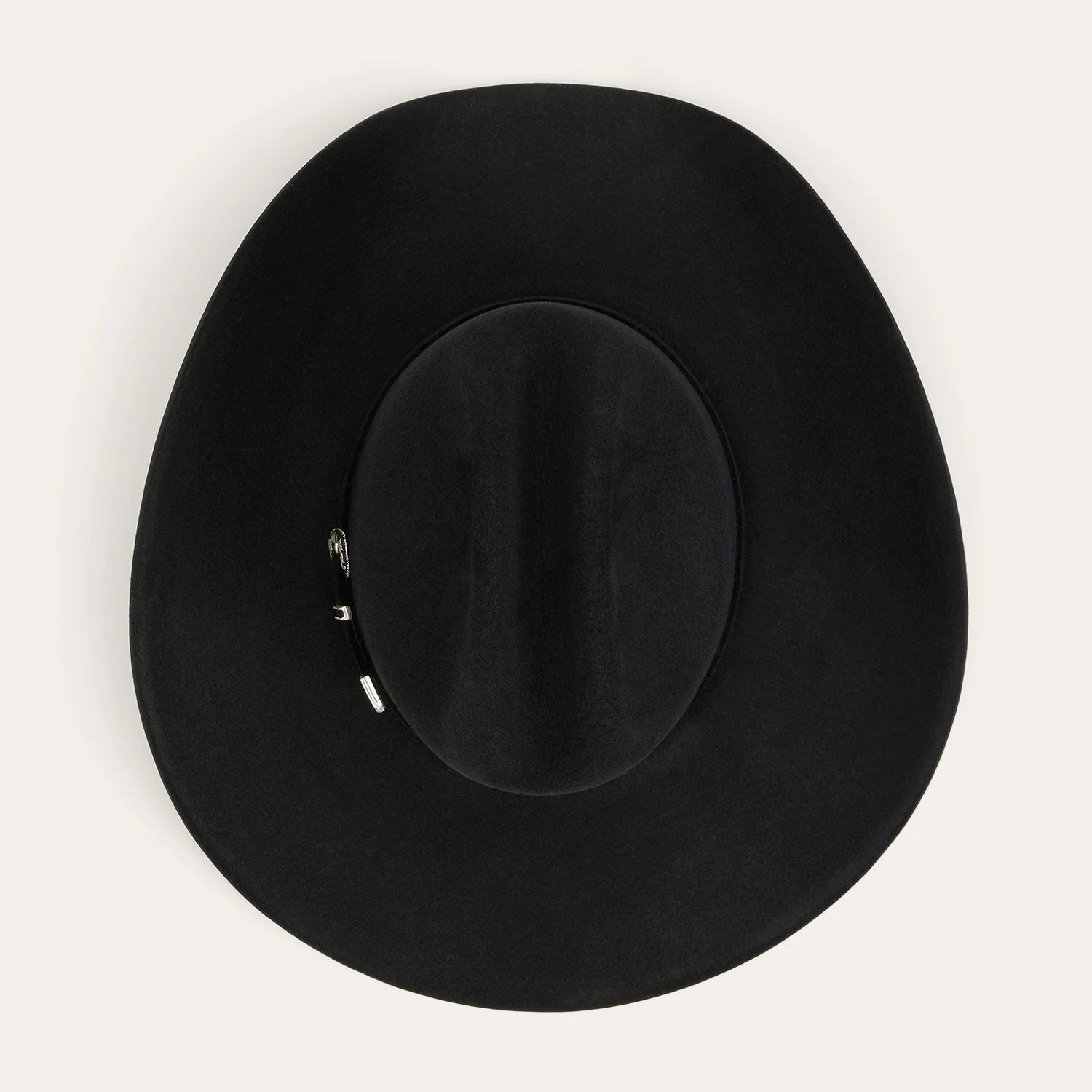 6x Stetson: 75 Black Skyline Felt Hat
