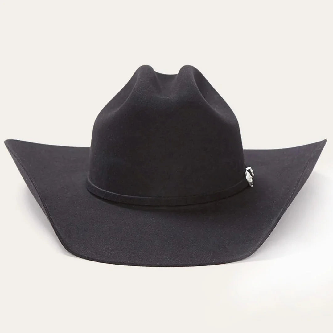 4x Stetson: 72 Black Brenham Felt Hat