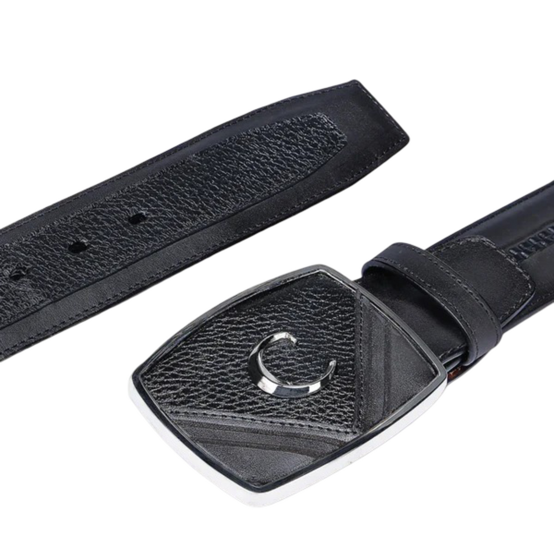 Cuadra MN Deer Leather Belt CV507VE Black