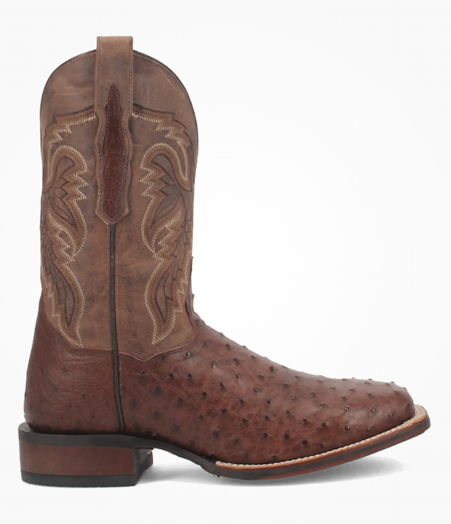 Dan Post Men Alamosa Ostrich Squared Toe DP3875 Boot
