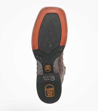 Dan Post Men Alamosa Ostrich Squared Toe DP3875 Boot