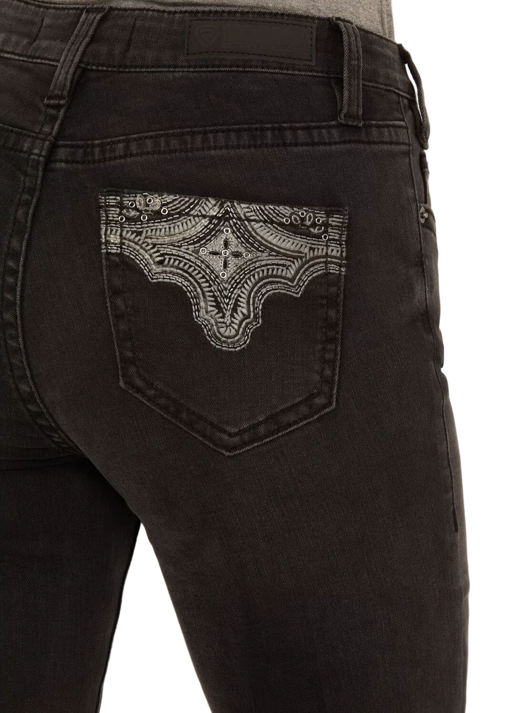 Rock &amp; Roll Women Mid RIse Stretch Bootcut Jeans BW4MD02342
