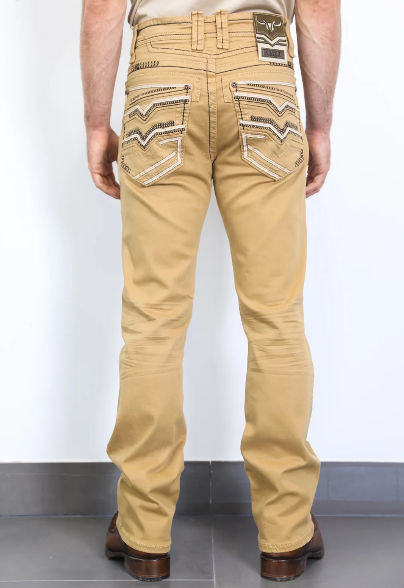 Platini Men Holt Slim Boot Cut Jeans PHD10323