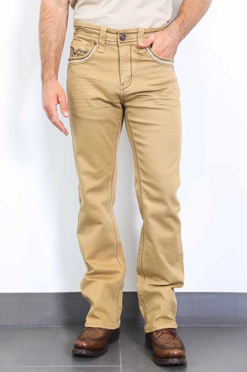 Platini Men Holt Slim Boot Cut Jeans PHD10323