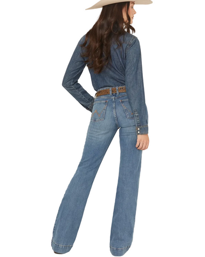 Wrangler Women Retro Wide Leg Trouser 112364569 Jean