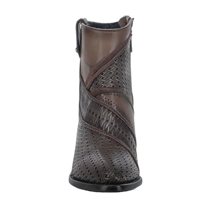 Cuadra WMN Artisan Embroidered Short Boot 3F0TRS Brown