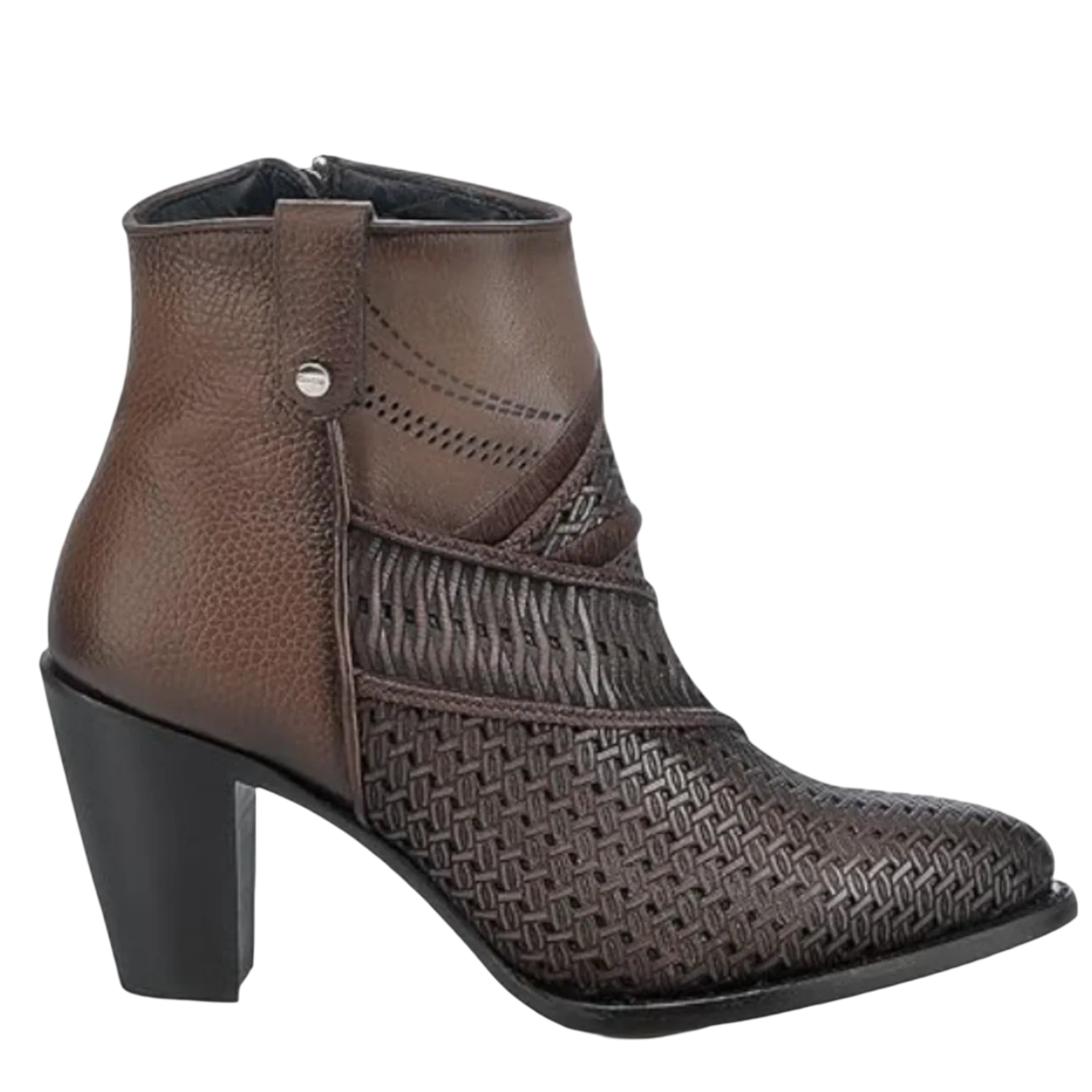 Cuadra WMN Artisan Embroidered Short Boot 3F0TRS Brown