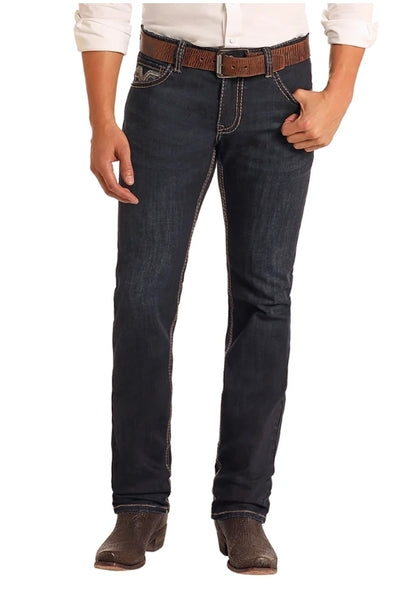 Rock &amp; Roll Men Reflex Skinny Straight Leg Jeans BM2MD05581
