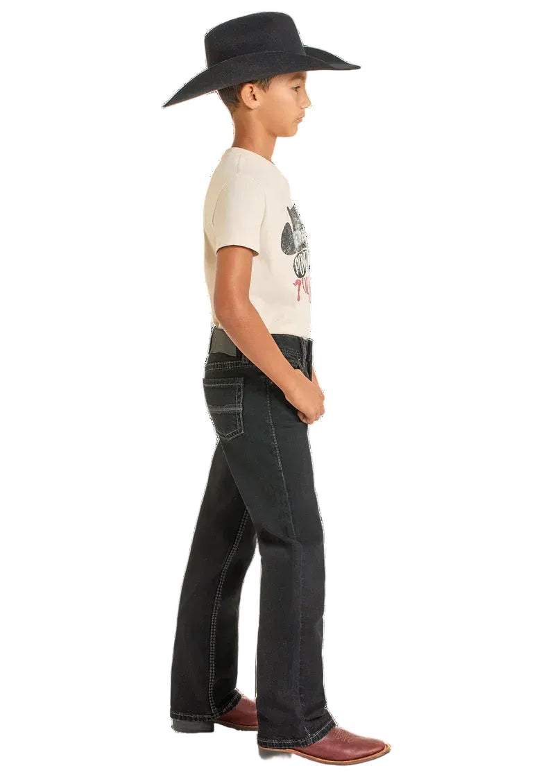Rock &amp; Roll Kids Regular Fit Bootcut Jeans BB0BD05576