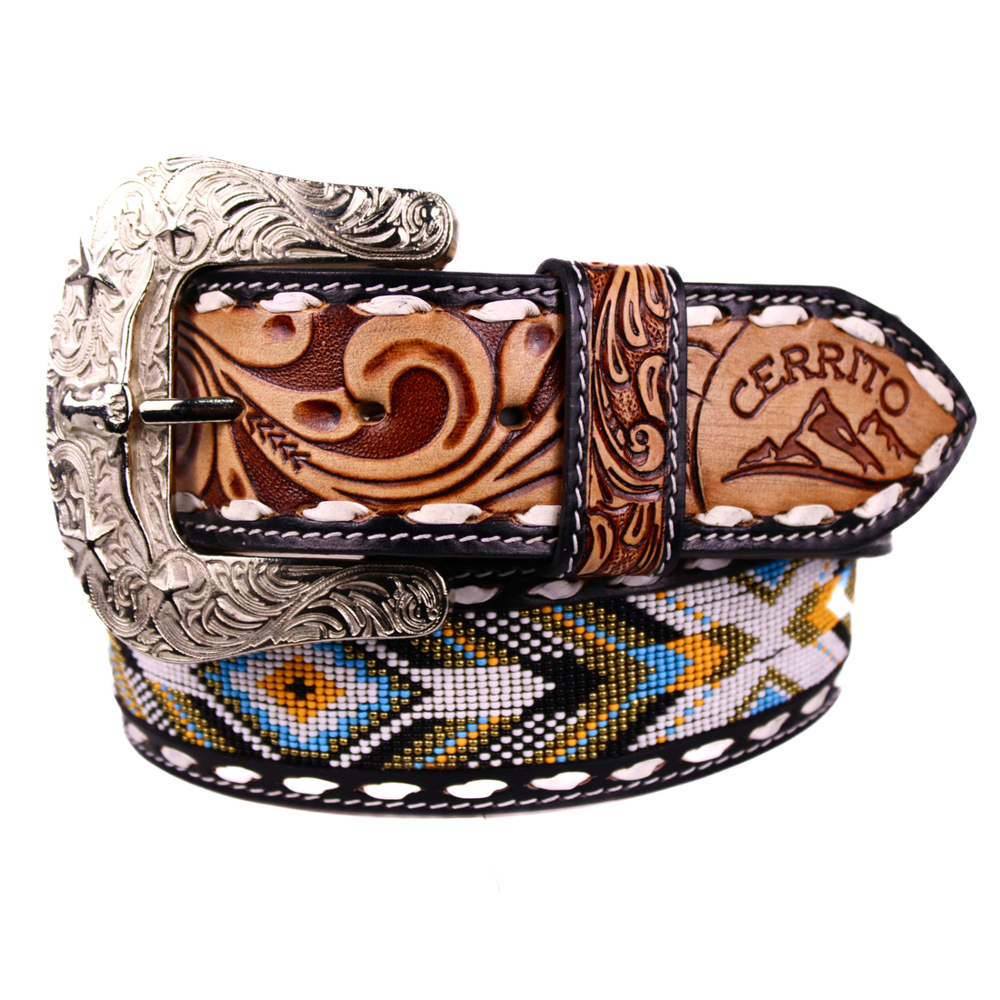 Cerrito 2&quot; Belt Parrot White/Yellow
