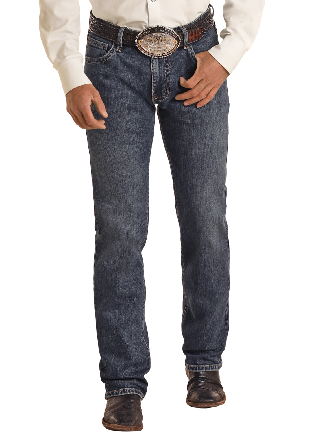 Rock &amp; Roll Men Vintage 46 Slim Straight Leg Jeans VM1RD03716