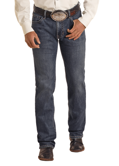 Rock &amp; Roll Men Vintage 46 Slim Straight Leg Jeans VM1RD03716