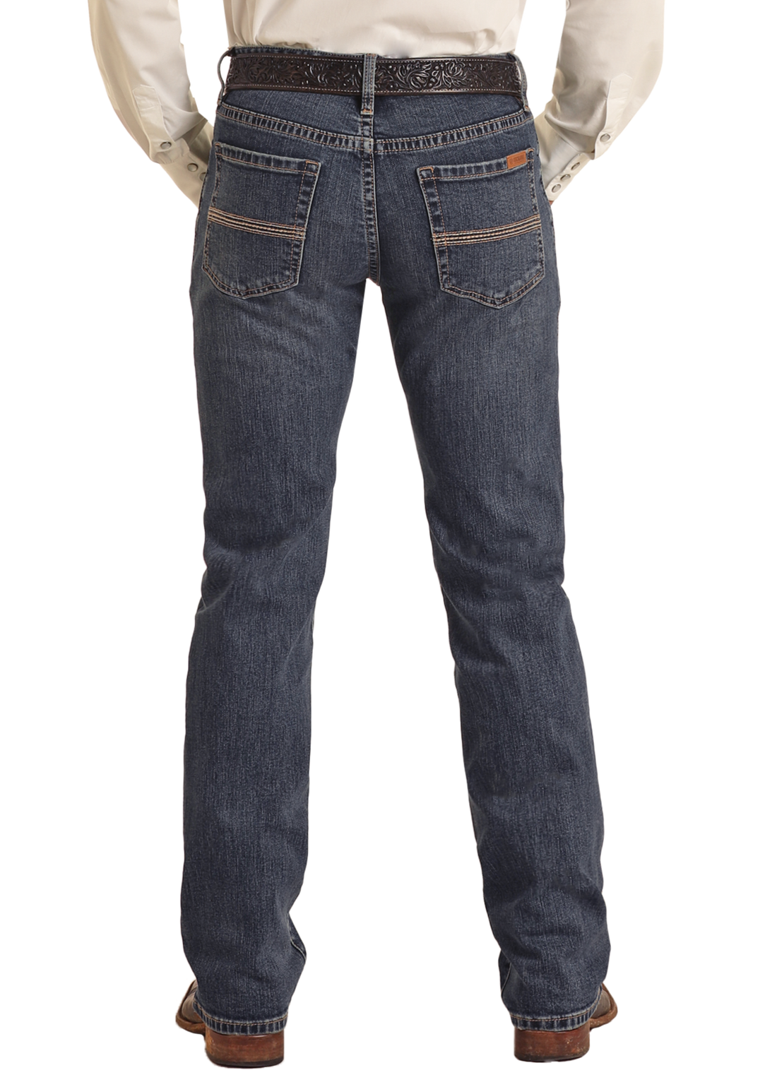 Rock &amp; Roll Men Vintage 46 Slim Straight Leg Jeans VM1RD03716