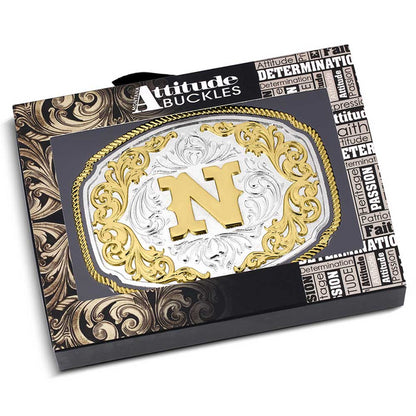 Attitude Western Initial Buckle A1047N