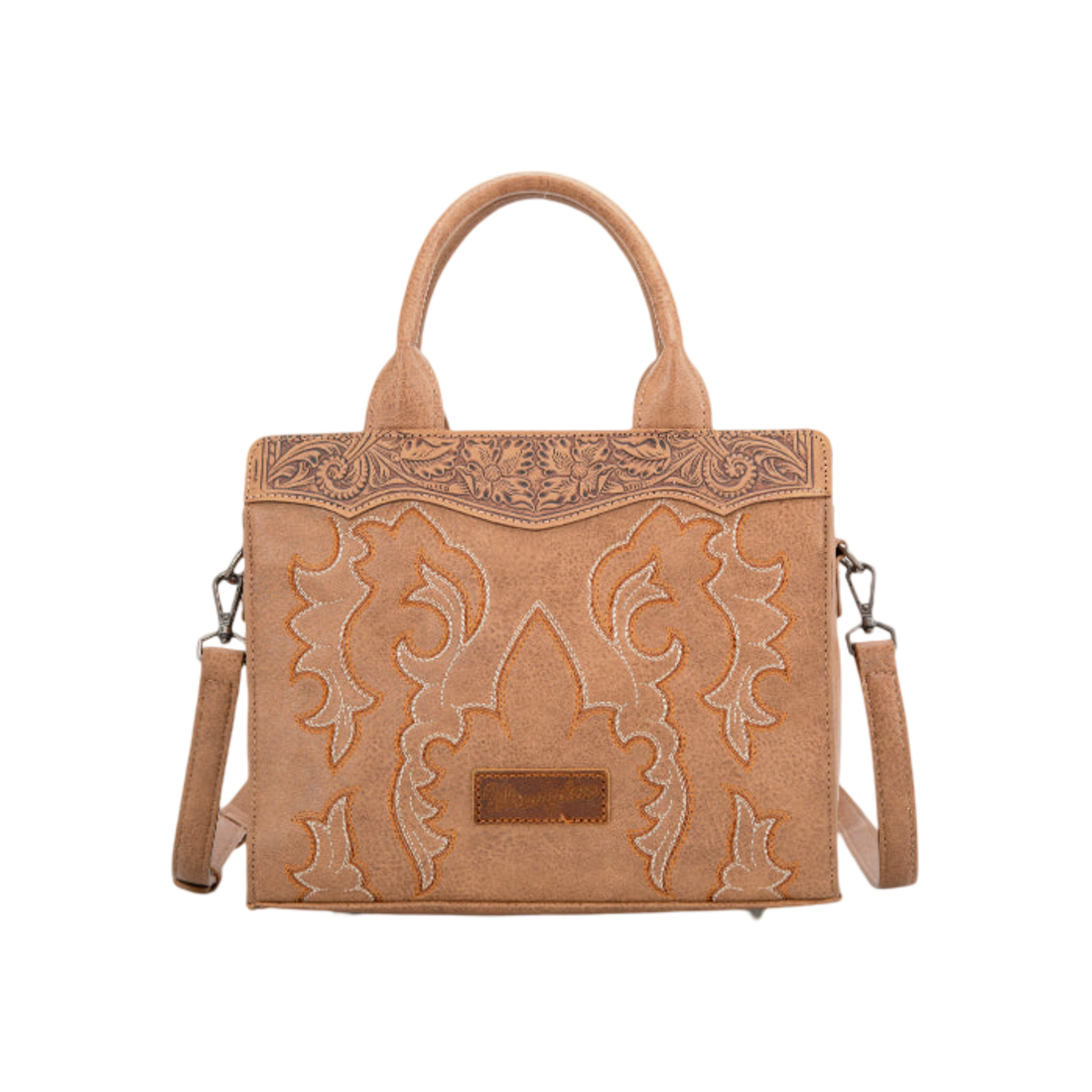 Wrangler WMN Embroidered Tote Bag WG145G-9250KH
