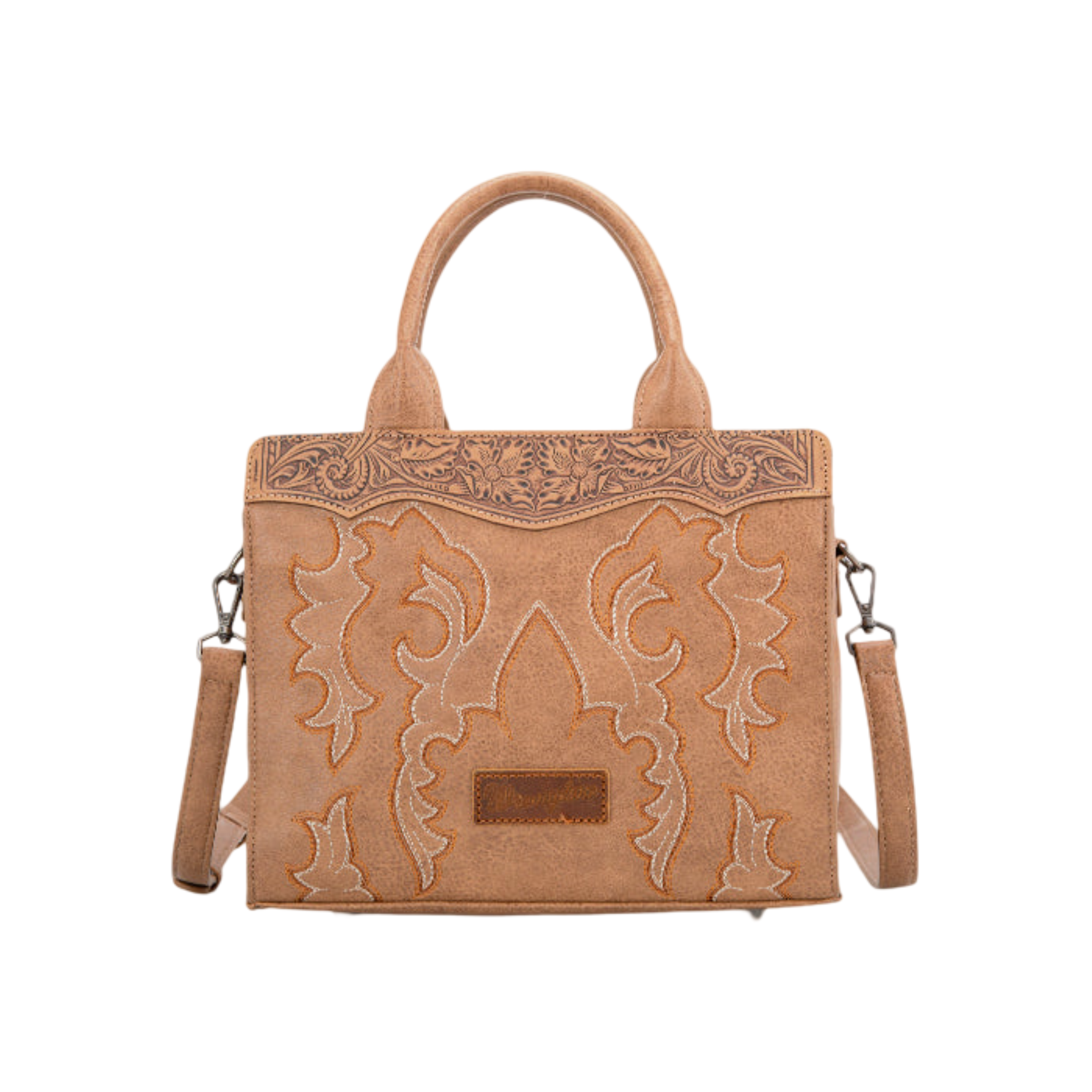 Wrangler WMN Embroidered Tote Bag WG145G-9250KH