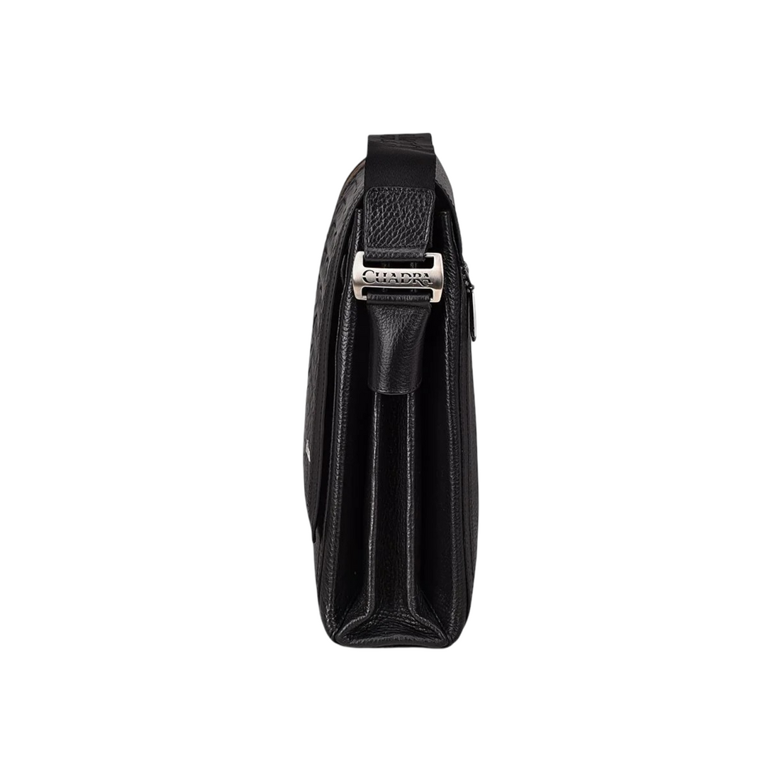 Cuadra Caiman Embroidery Bag BOC03FL Black