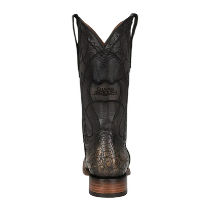 Cuadra MN Caiman Square Toe Boot 3Z2LFY Atlantis Black