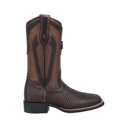Cuadra MN Western Rodeo Bovine Cowhide Square Toe Boot 3Z2URS Honey