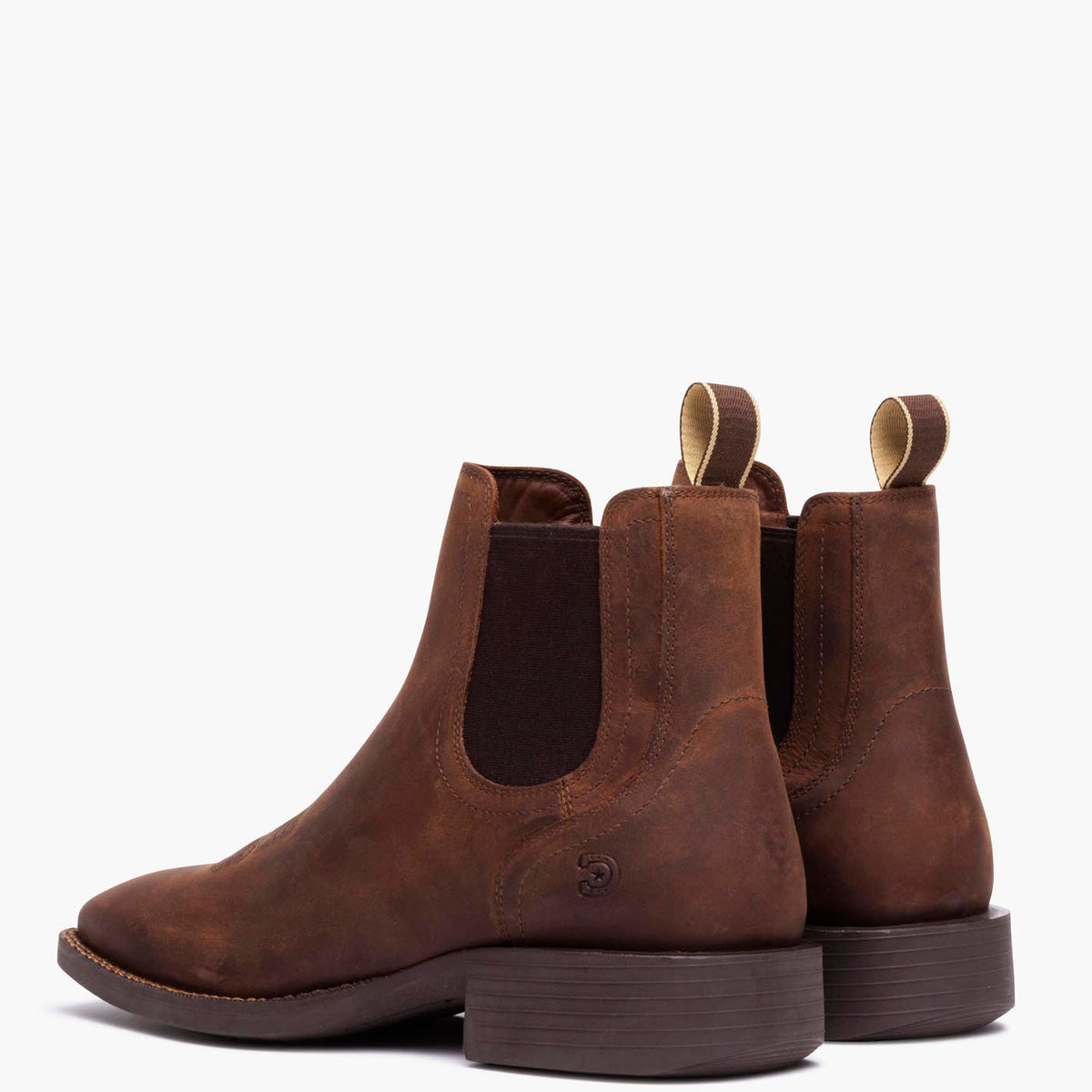 Durango Men Distressed Brown Dress Ankle Boot DDB0533