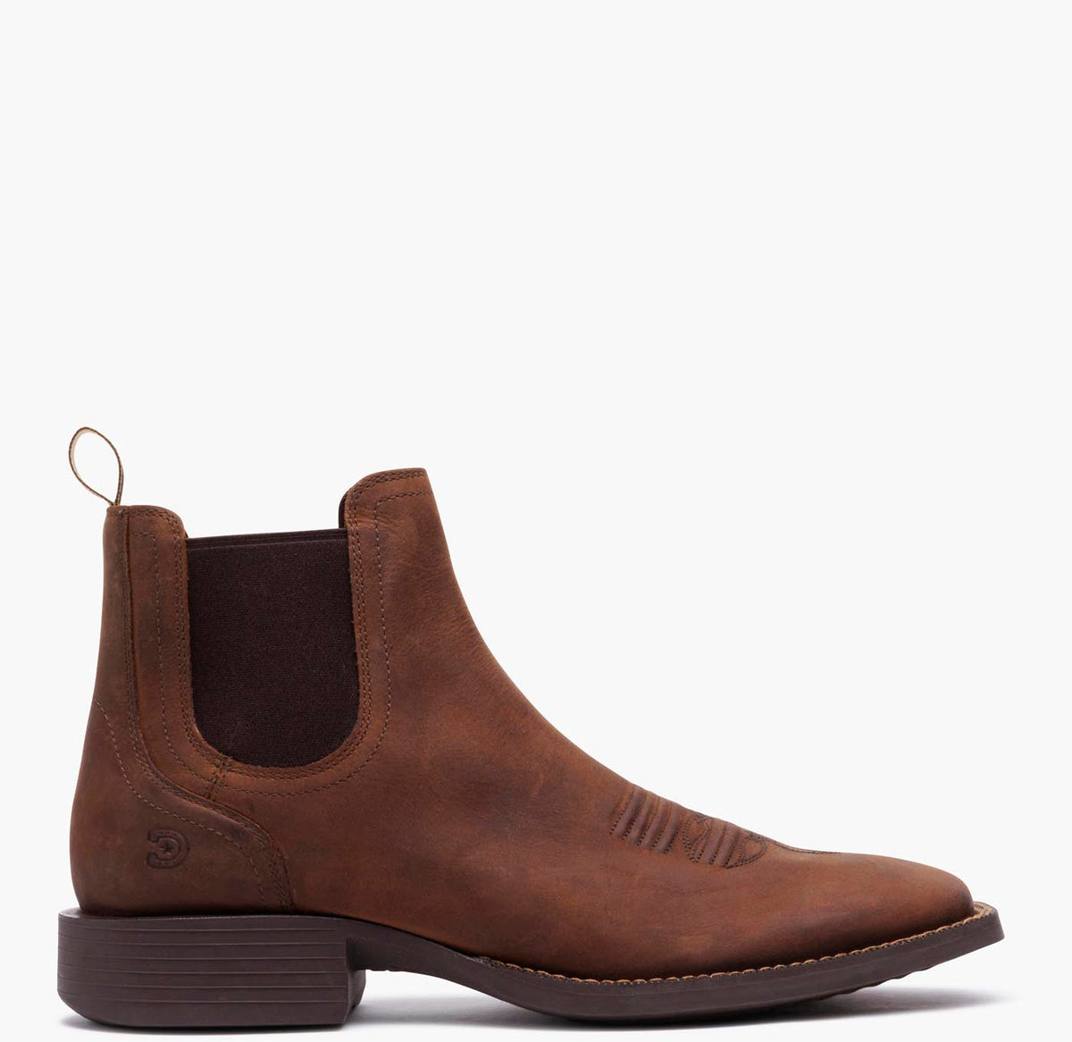 Durango Men Distressed Brown Dress Ankle Boot DDB0533