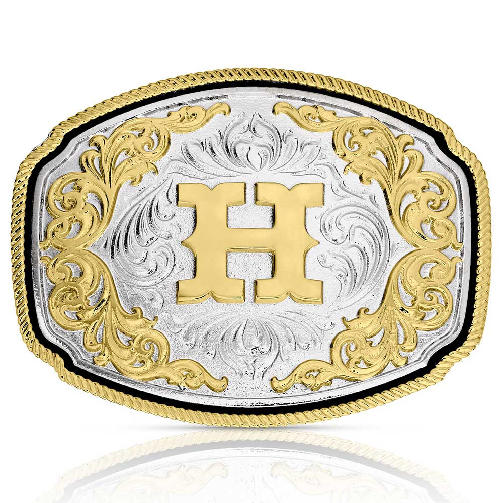 Attitude Western Initial Buckle A1047H