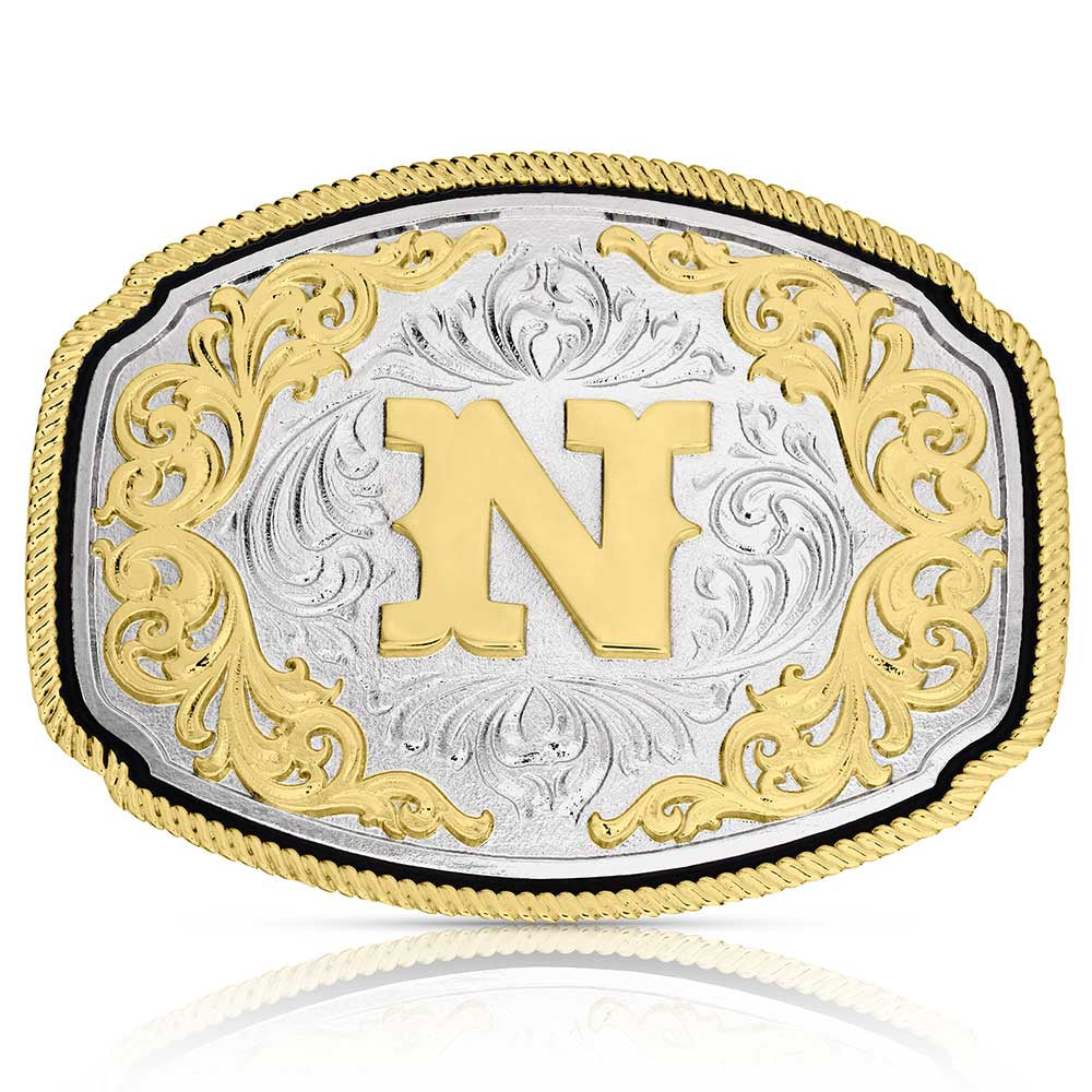 Attitude Western Initial Buckle A1047N