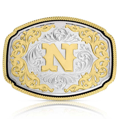 Attitude Western Initial Buckle A1047N