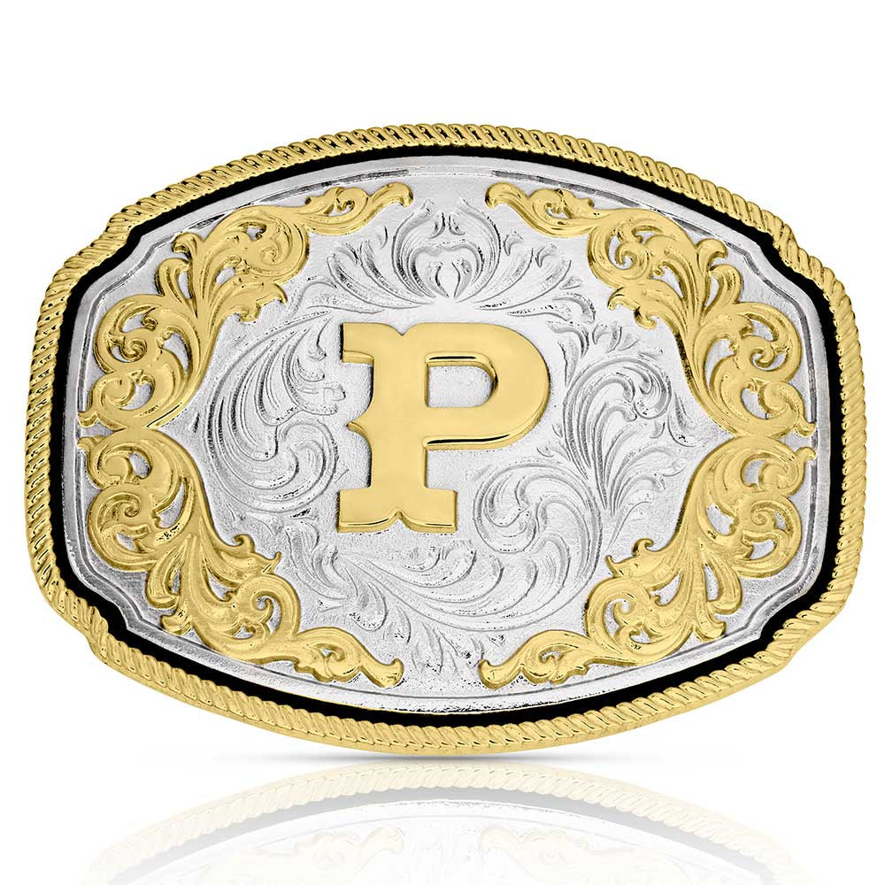 Attitude Western Initial Buckle A1047P