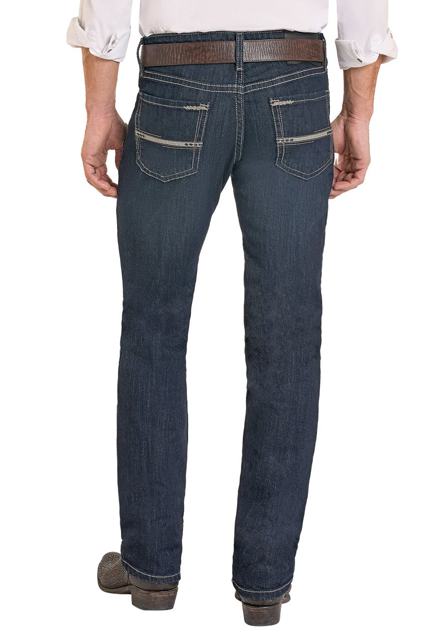 Rock &amp; Roll Men Dark Vintage Revolver Jeans BM1RD08591