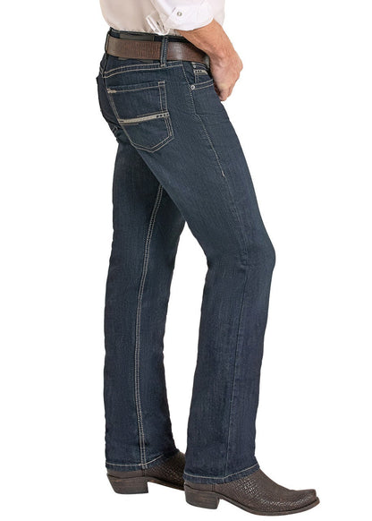 Rock &amp; Roll Men Dark Vintage Revolver Jeans BM1RD08591