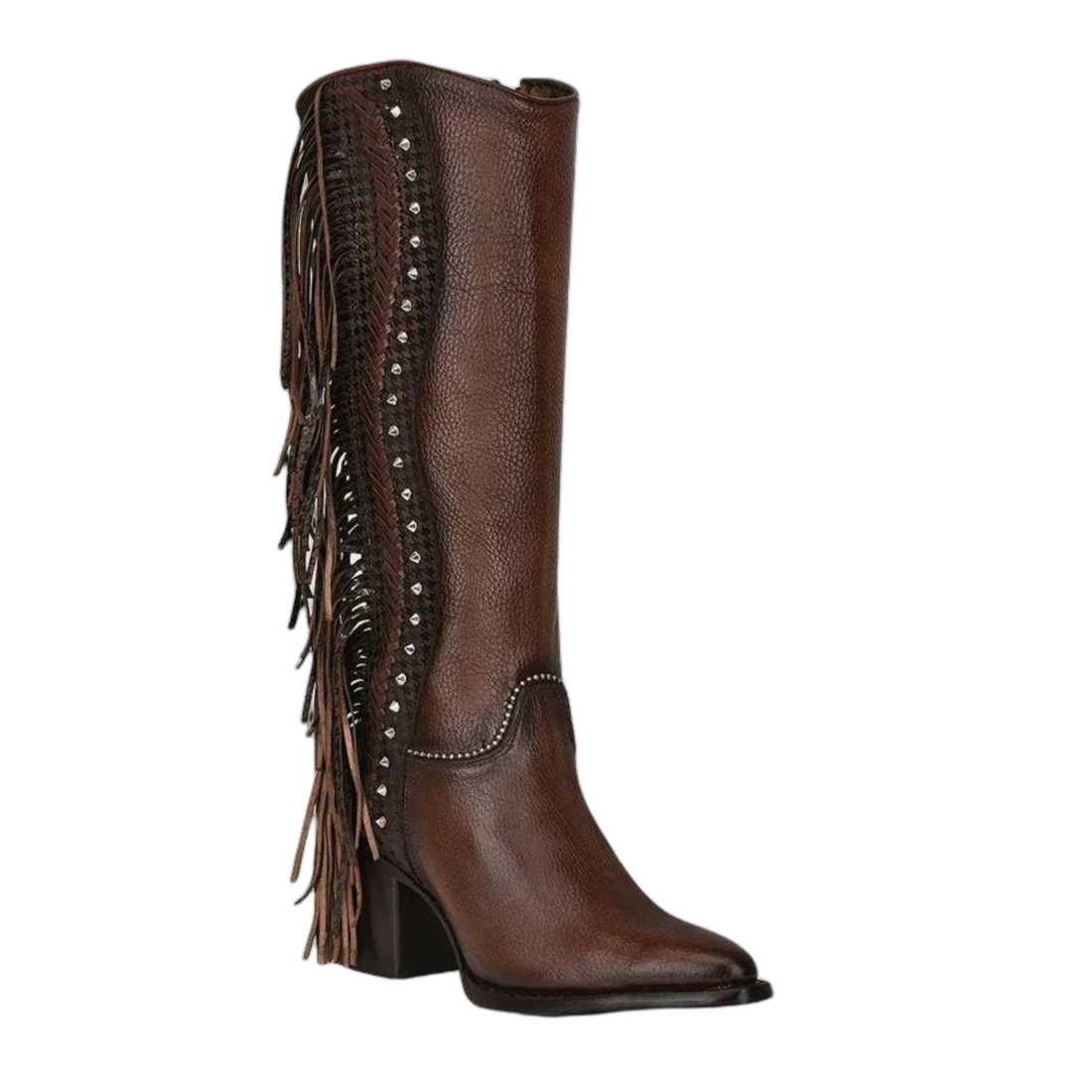 Cuadra Women Cowhide Knee-High Boot 4Q03RS Brown