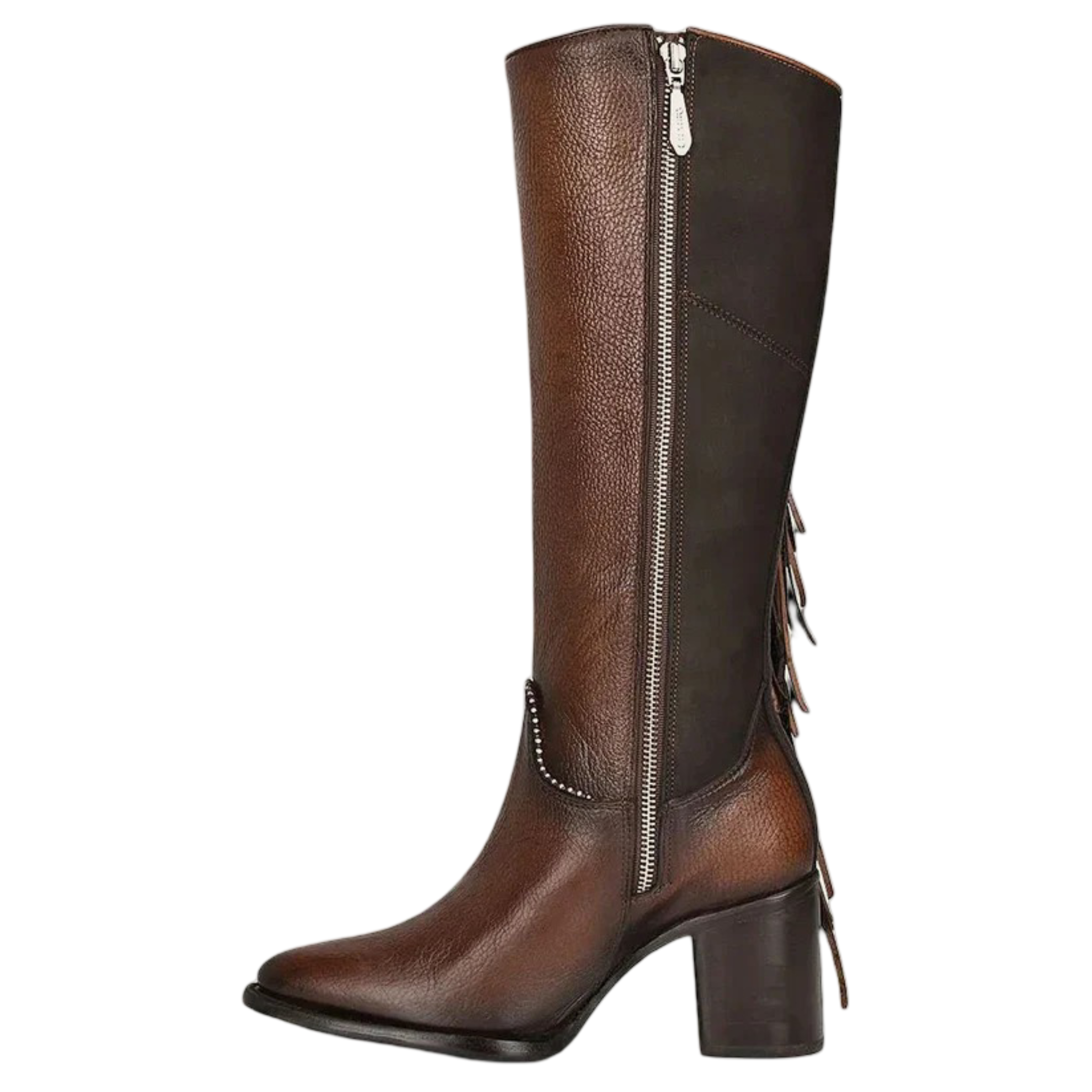 Cuadra Women Cowhide Knee-High Boot 4Q03RS Brown