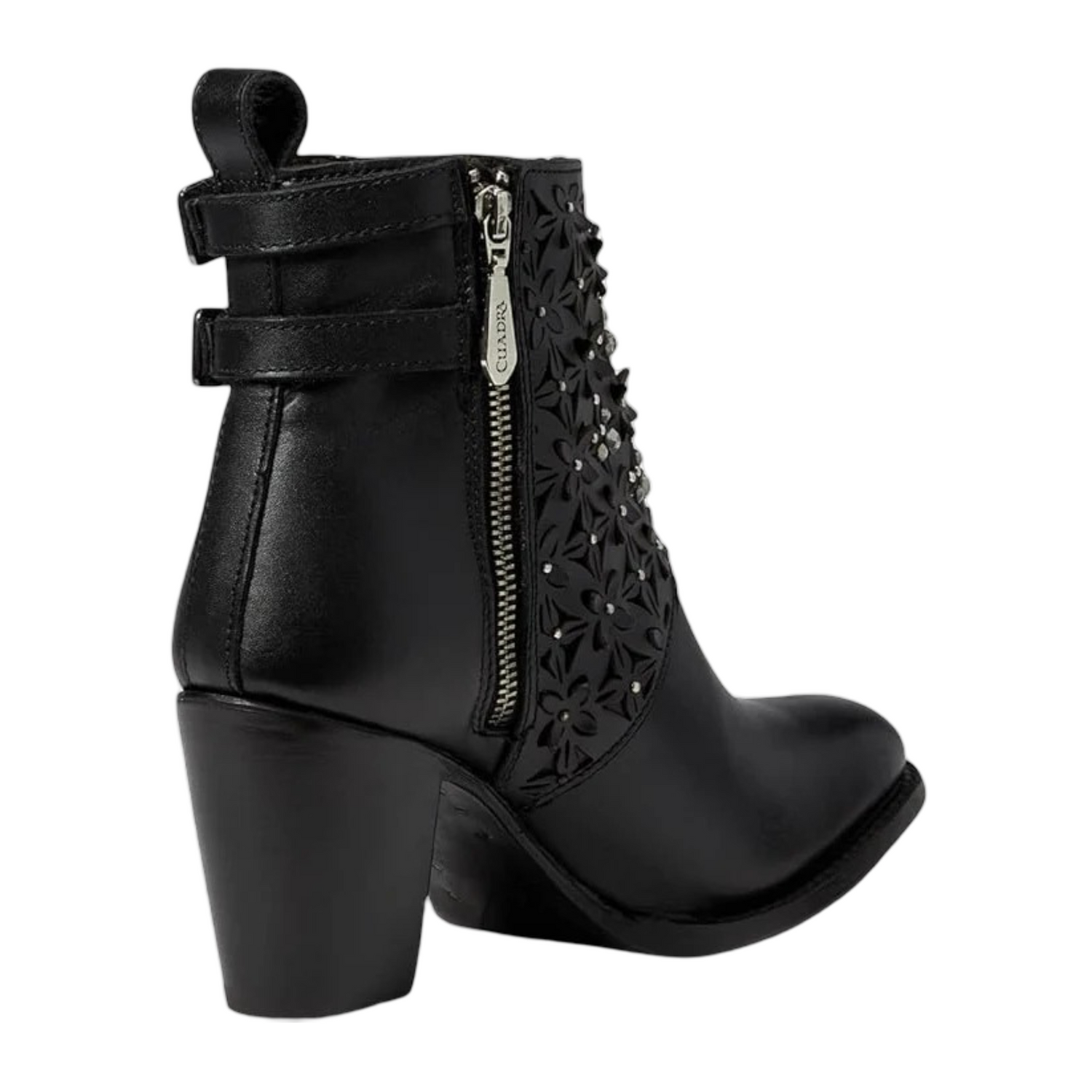 Cuadra WMN Leather Short Boot 3W02RS Nova Black