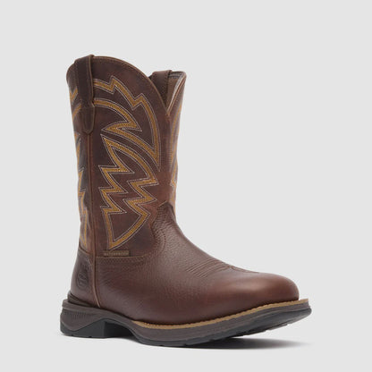 Georgia Boot Men Aero LT Square Toe 11" Pull-On Work Boot GB00751