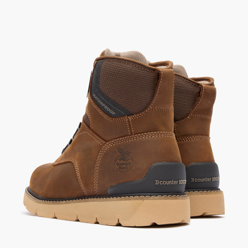 Georgia Boot Men Carbon Flex 6" BOA Wedge Work Shoe GB00758