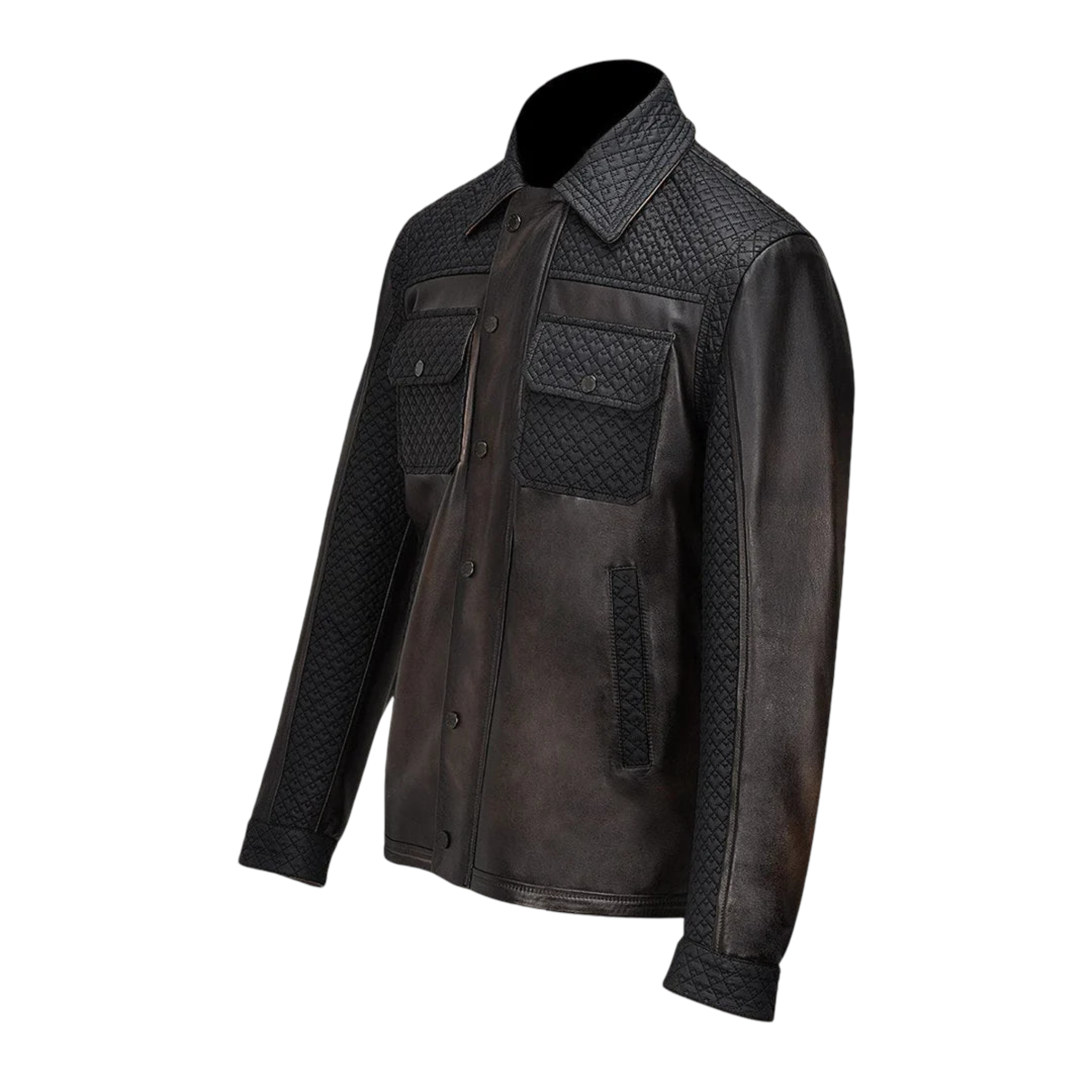 Cuadra Men Vintage Jacket H343COC Cappuccino