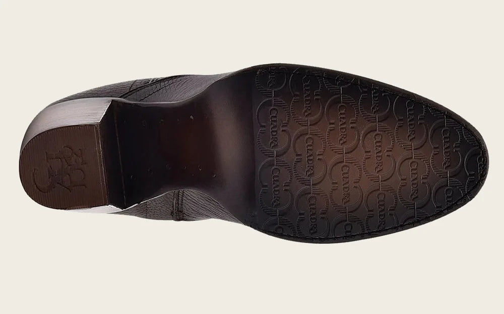 Cuadra Brown Embroidery & Studs Boots 4V00RS