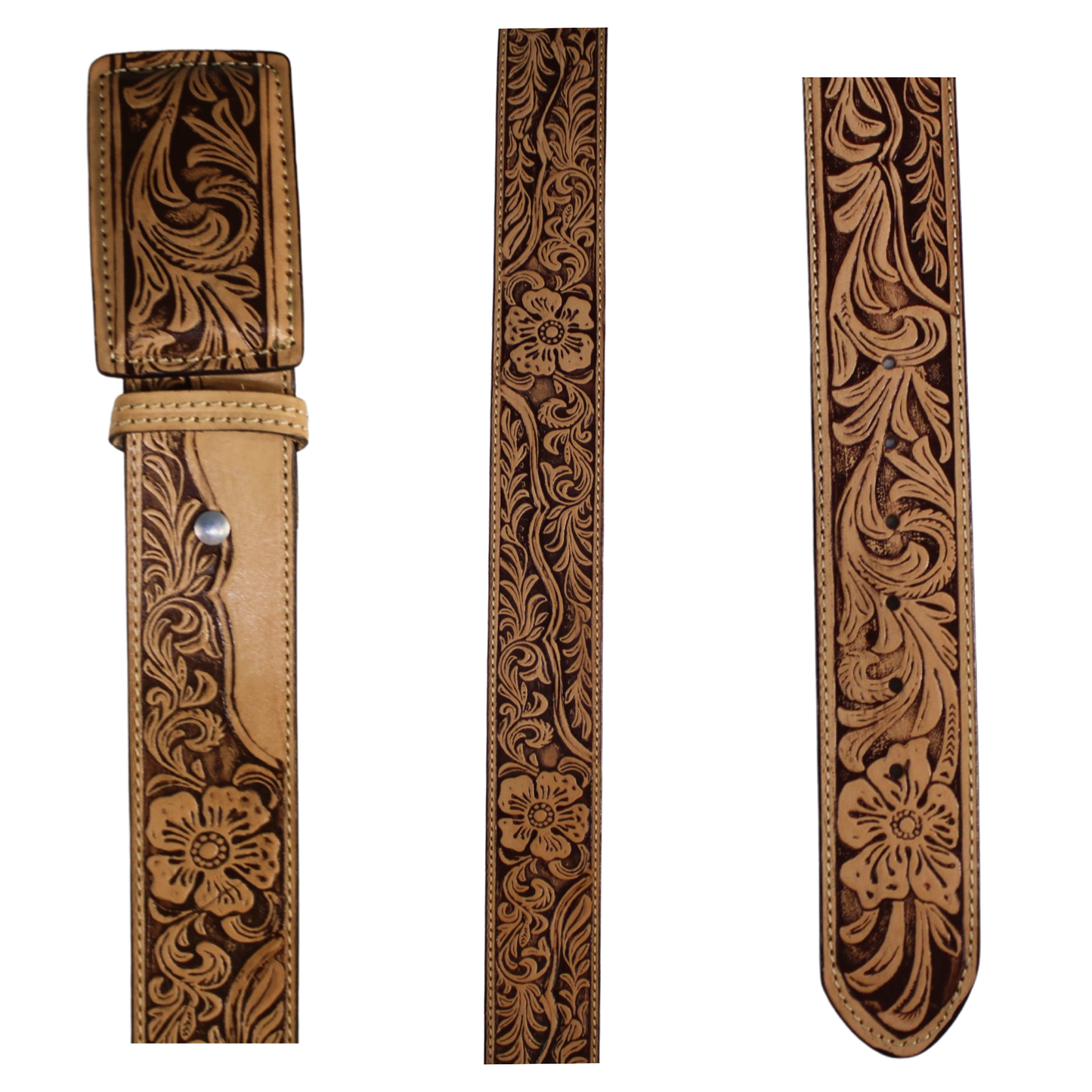 Hand Tooled Belt