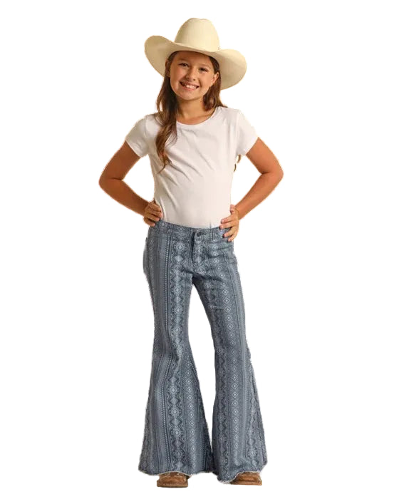 Rock &amp; Roll Kids Bargain Bell Stretch Low Rise Jeans RRGD7PR0RV