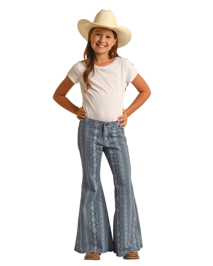 Rock &amp; Roll Kids Bargain Bell Stretch Low Rise Jeans RRGD7PR0RV