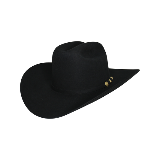 100x Stetson Felt Profile: 48 El Presidente Black