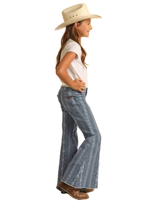 Rock &amp; Roll Kids Bargain Bell Stretch Low Rise Jeans RRGD7PR0RV