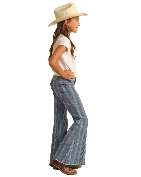 Rock &amp; Roll Kids Bargain Bell Stretch Low Rise Jeans RRGD7PR0RV