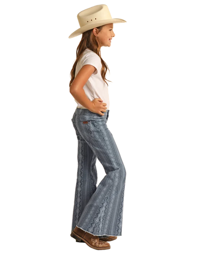 Rock &amp; Roll Kids Bargain Bell Stretch Low Rise Jeans RRGD7PR0RV