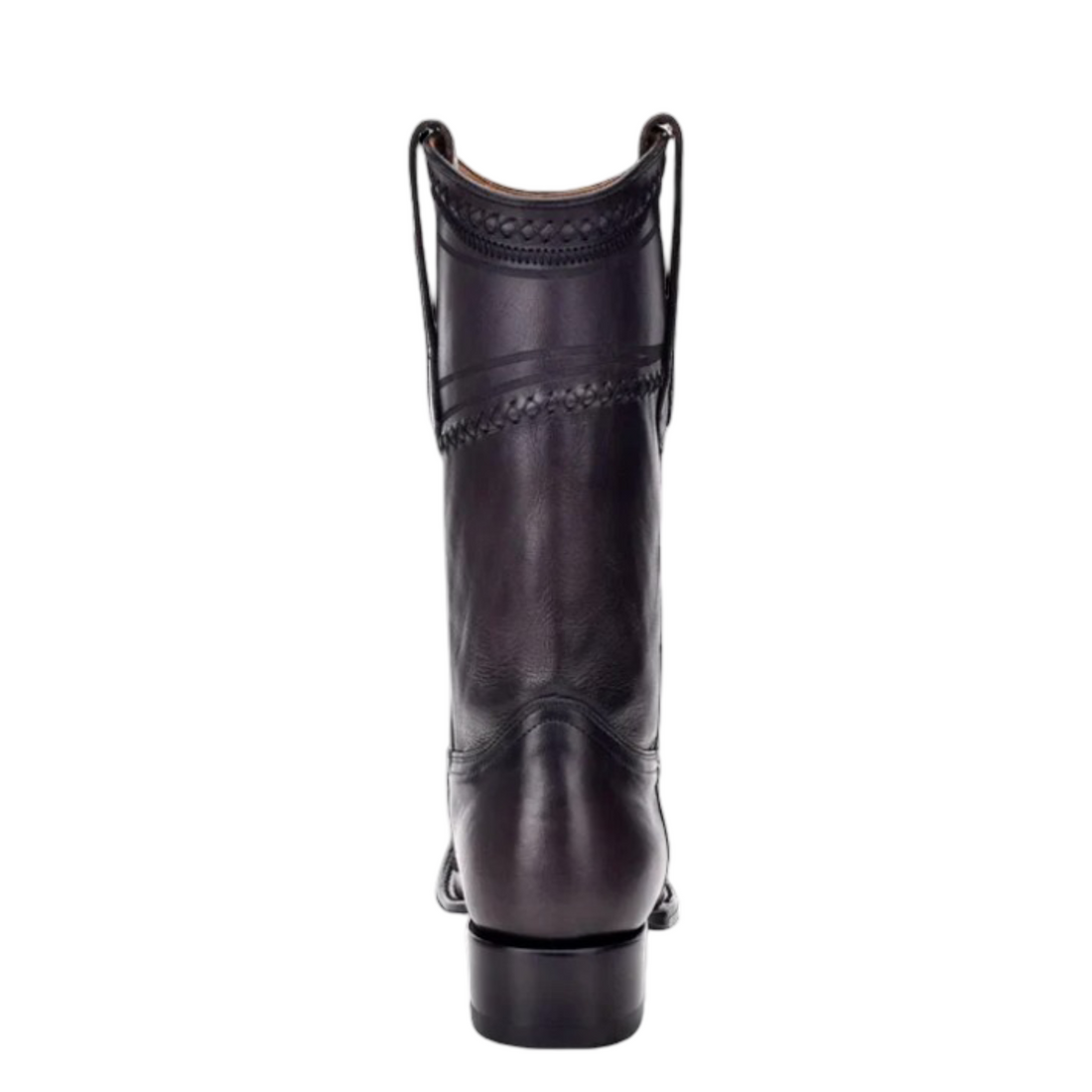 Cuadra Men Stingray Narrow Square Toe Boot 1B1AMA Black