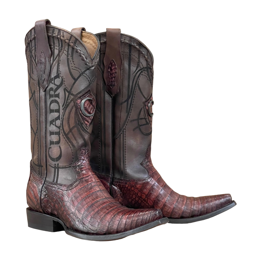 Cuadra Men Caiman 2B1OFY Whisky Snip Toe Boot